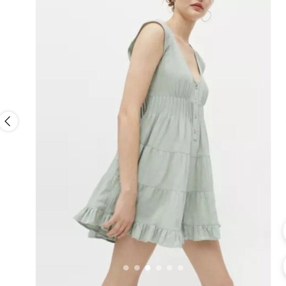 Urban Outfitters Sage Green Romper